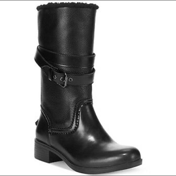 Coach Shoes Final Pricecoach Zena Leather Boots Poshmark